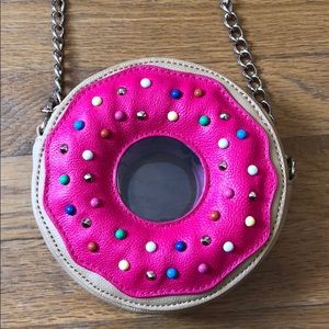 Betsey Johnson Donut Crossbody Bag